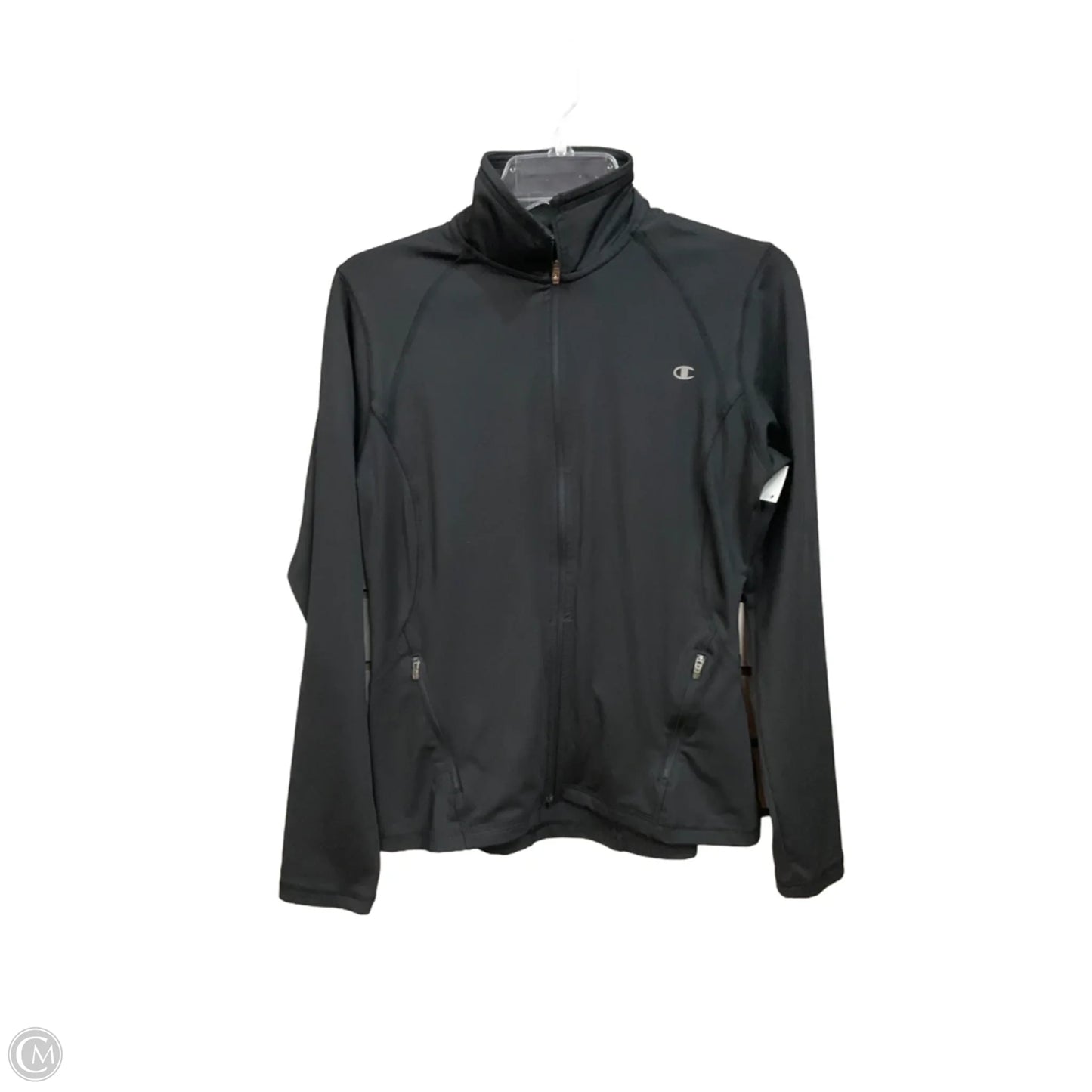 Athletic Jacket By Champion In Black, Size: M