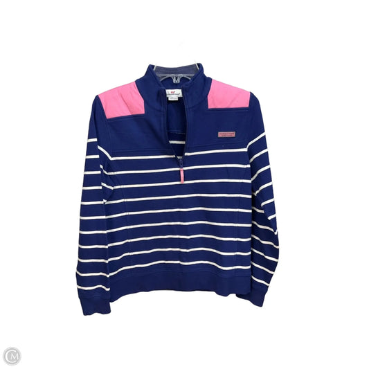 Top Long Sleeve By Vineyard Vines In Striped Pattern, Size: S