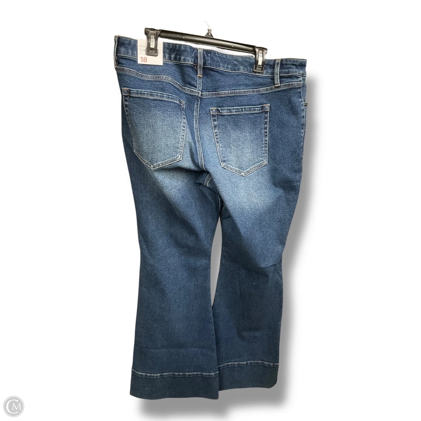 Jeans Flared By Lane Bryant In Blue Denim, Size: 2x