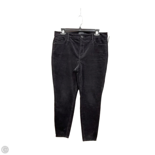 Pants Corduroy By Talbots In Black, Size: 10p