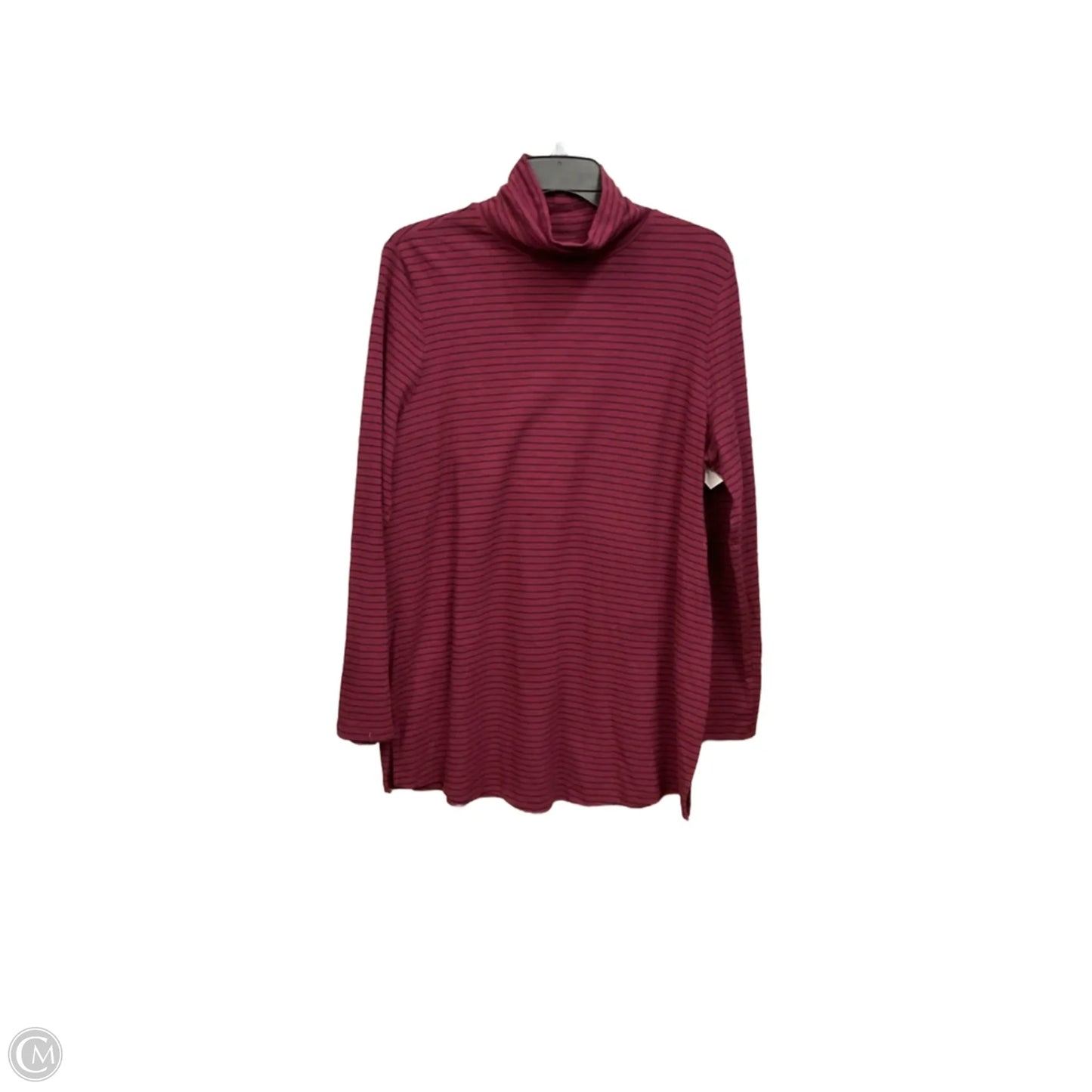 Tunic Long Sleeve By J. Jill In Striped Pattern, Size: L