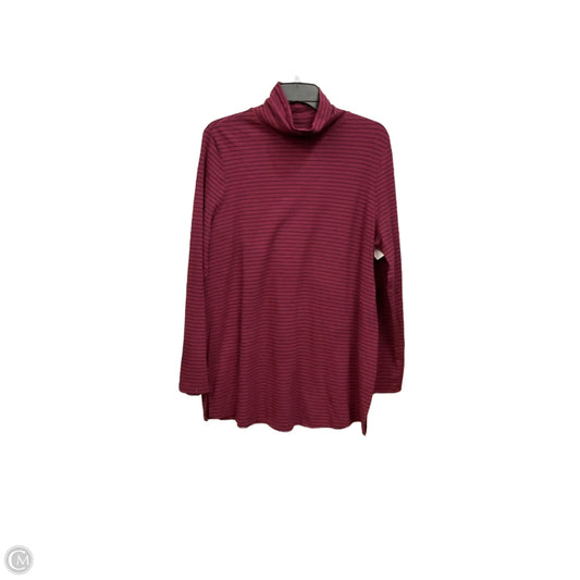Tunic Long Sleeve By J. Jill In Striped Pattern, Size: L
