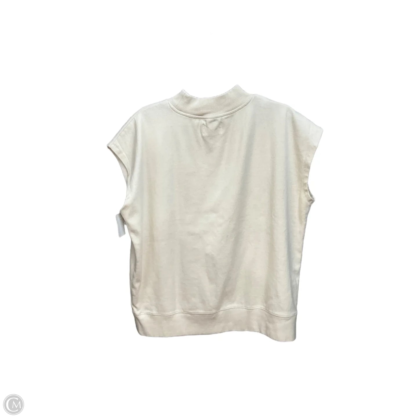 Top Long Sleeve Basic By Clothes Mentor In Cream, Size: 2x