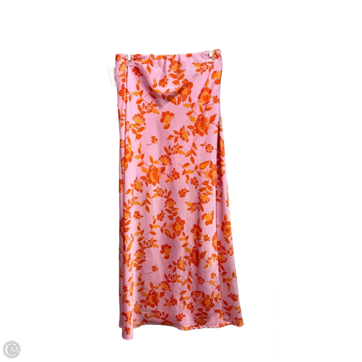 Skirt Maxi By Altard State In Orange & Pink, Size: 12