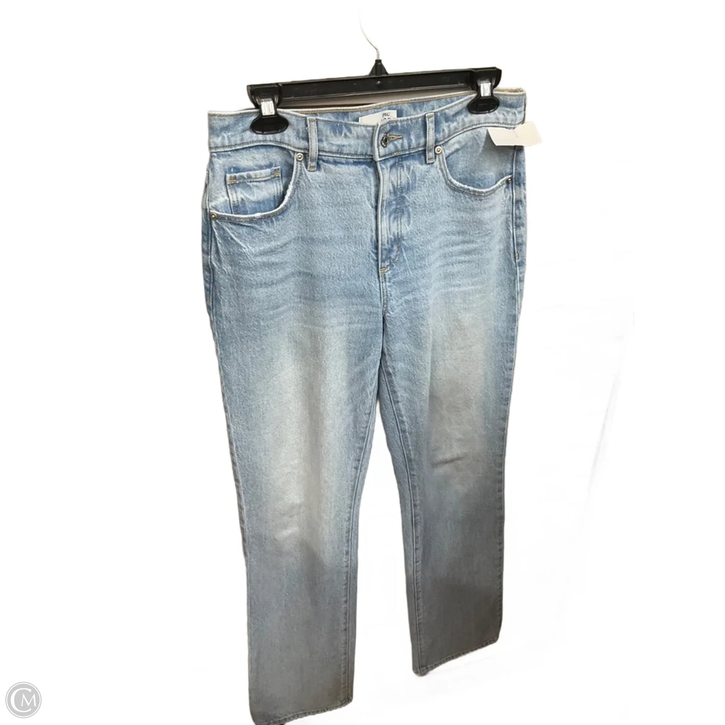 Jeans Straight By Loft In Blue Denim, Size: 2