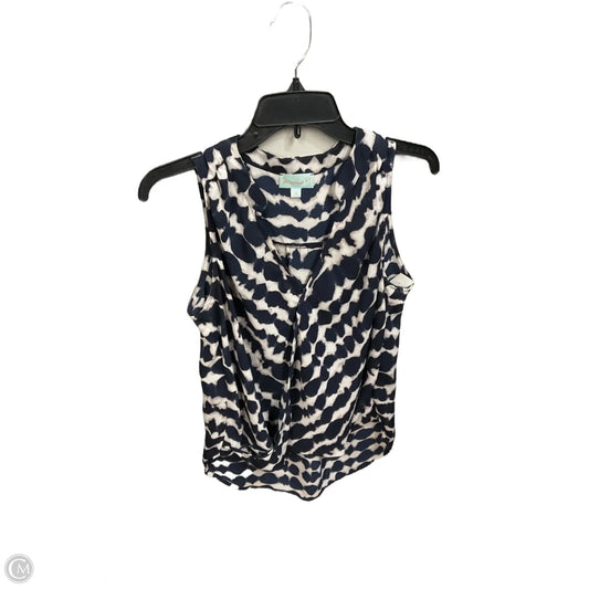 Blouse Sleeveless By Veronica M In Multi-colored, Size: M