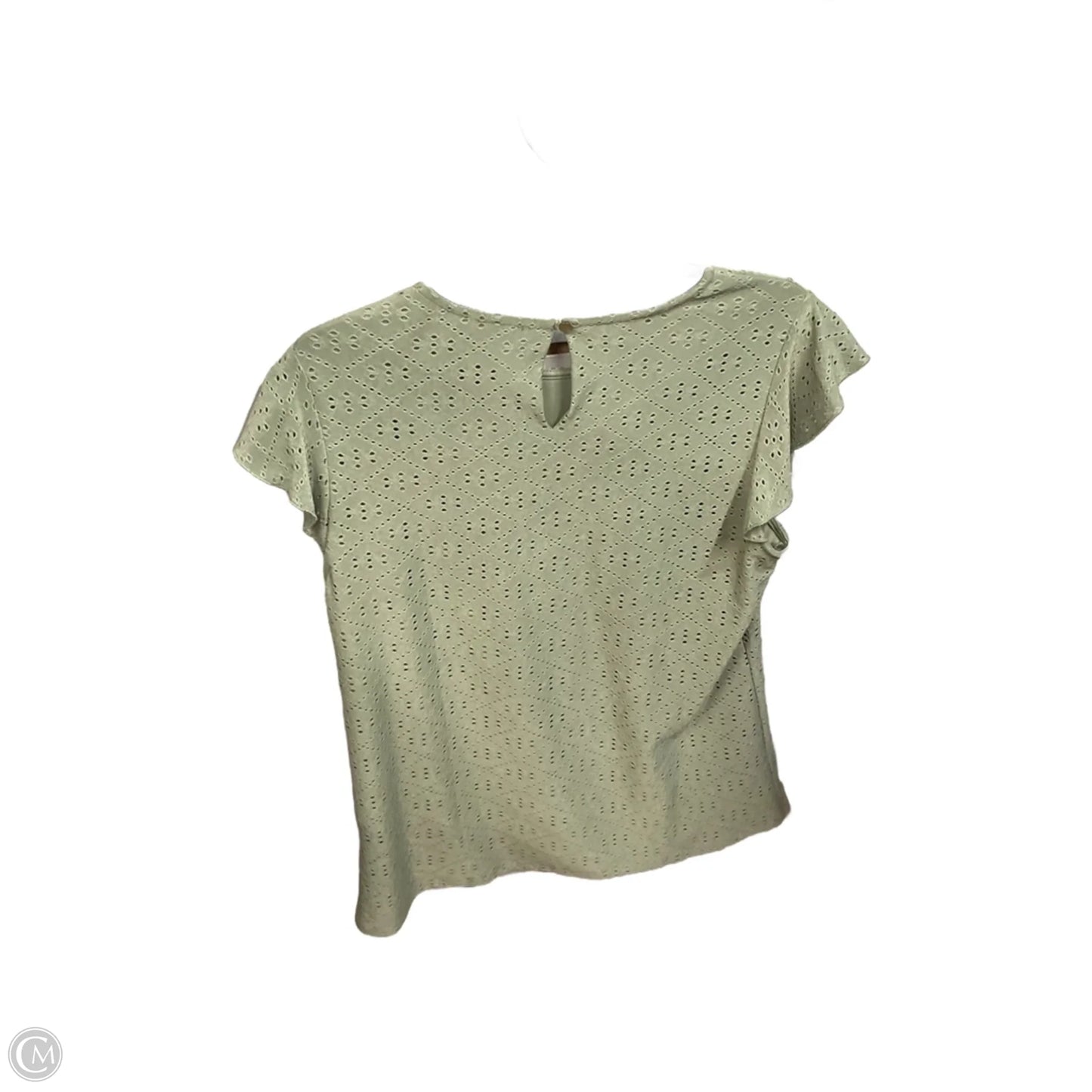 Top Sleeveless Basic By Adrianna Papell In Green, Size: M