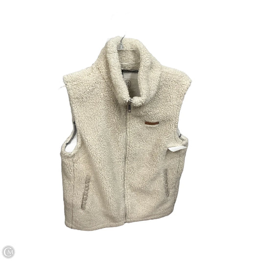 Vest Fleece By Sage In Ivory, Size: S