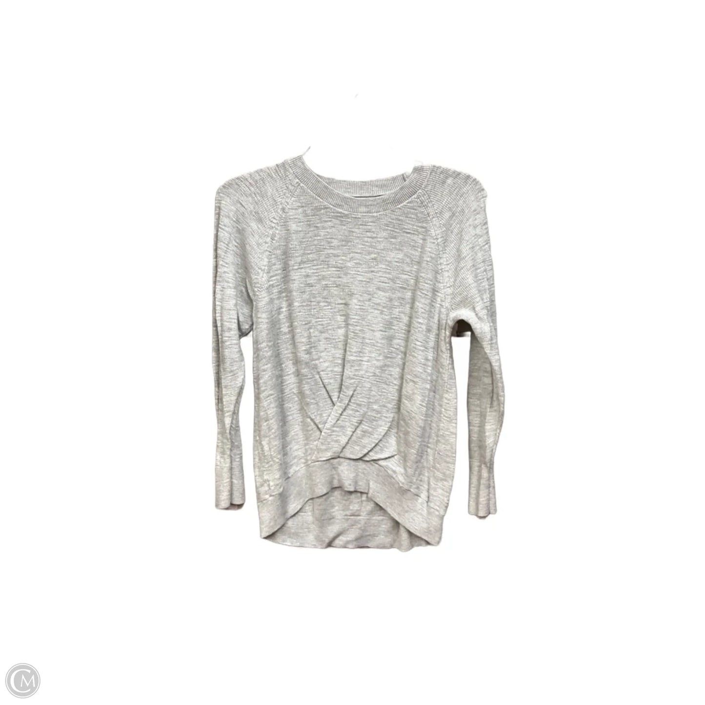 Top Long Sleeve Basic By Lou And Grey In Grey, Size: S