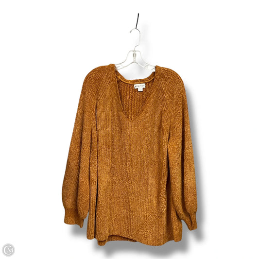 Sweater By Cmc In Bronze, Size: 3x