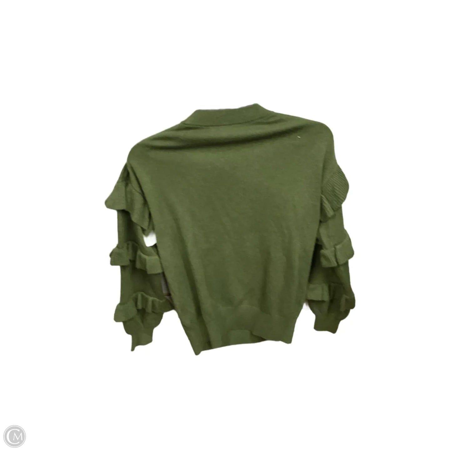 Top Long Sleeve Basic By J. Crew In Green, Size: Xxs