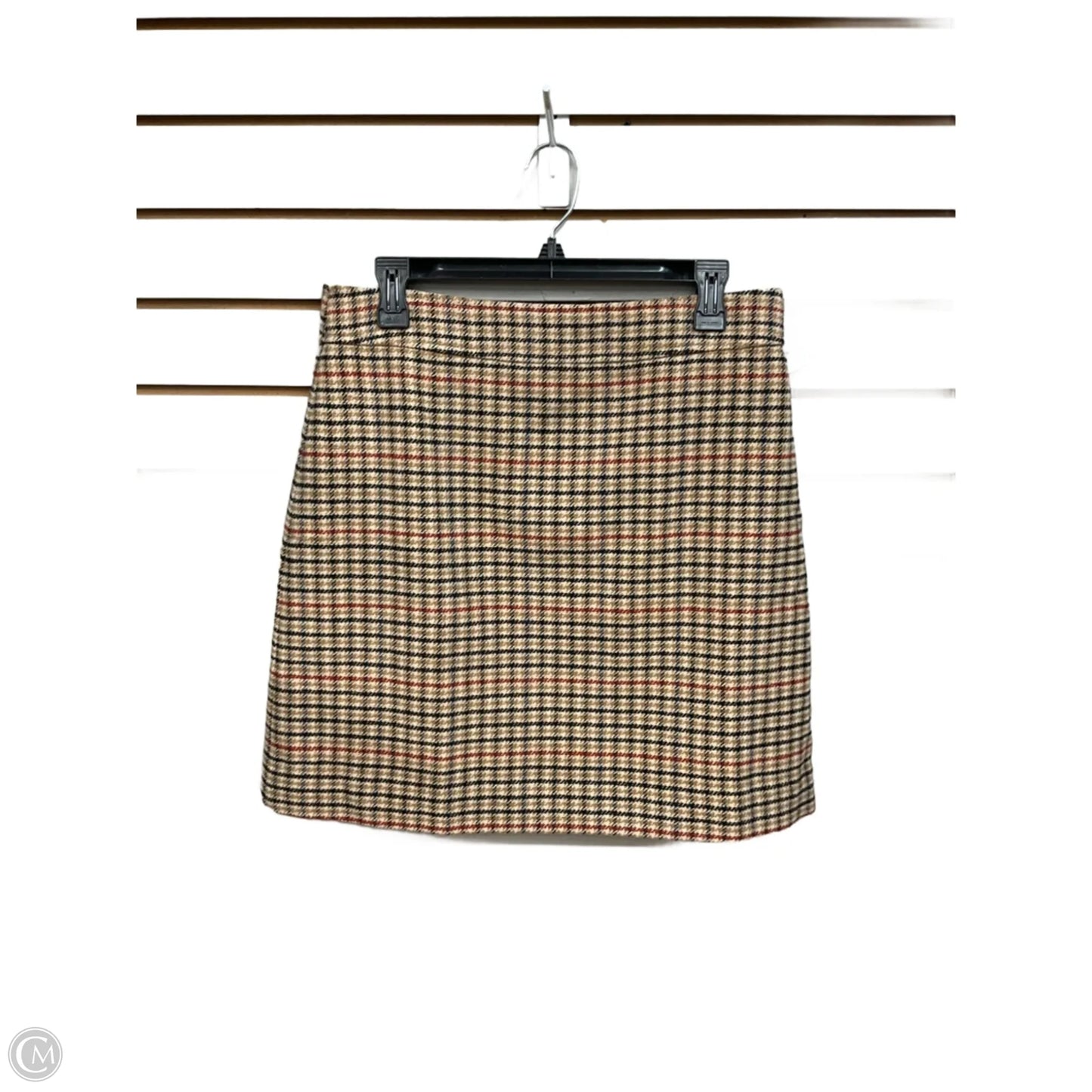 Skirt Mini & Short By J. Crew In Plaid Pattern, Size: 10