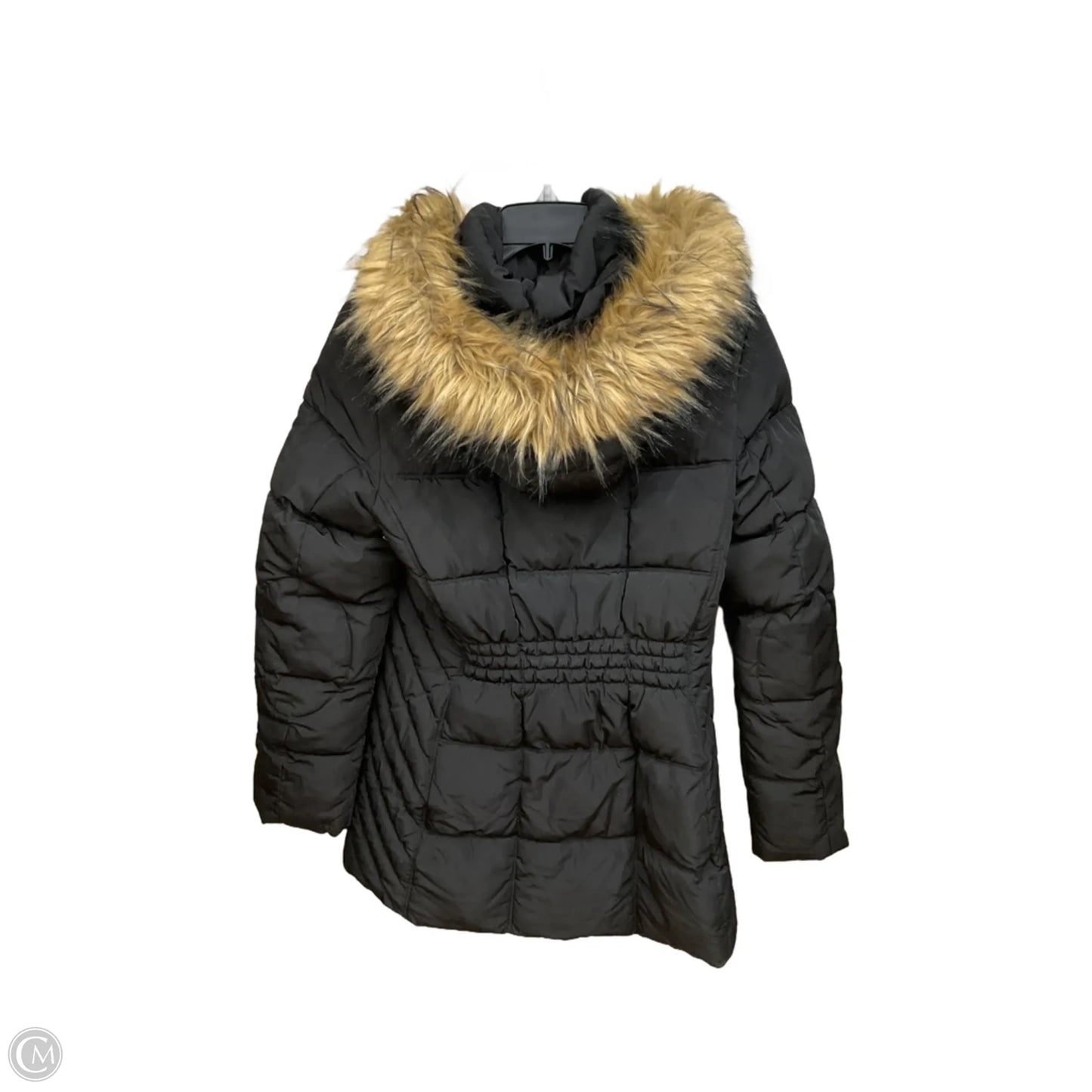 Coat Puffer & Quilted By Tommy Hilfiger In Black, Size: M