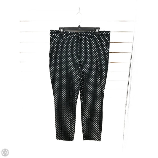 Pants Other By Gap In Black & Cream, Size: 12