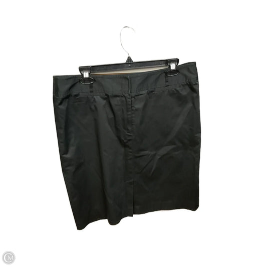 Skirt Midi By Loft In Black, Size: 12