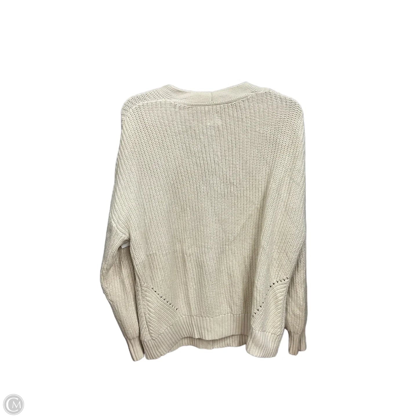 Cardigan By Gap In Cream, Size: S