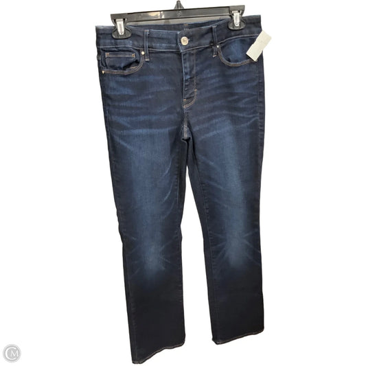 Jeans Boot Cut By White House Black Market In Blue Denim, Size: 4