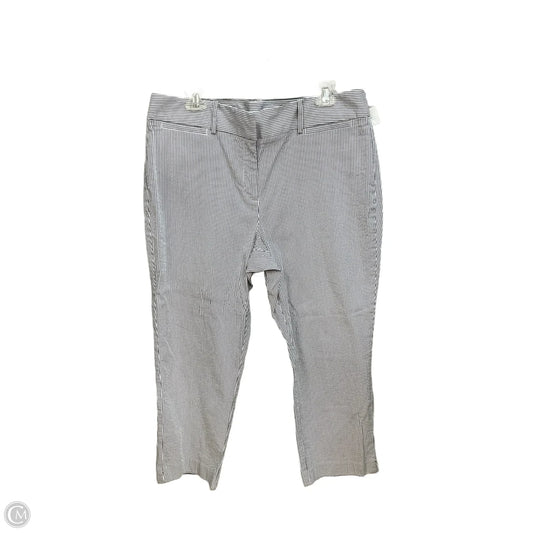 Pants Other By Ann Taylor In Striped Pattern, Size: 14