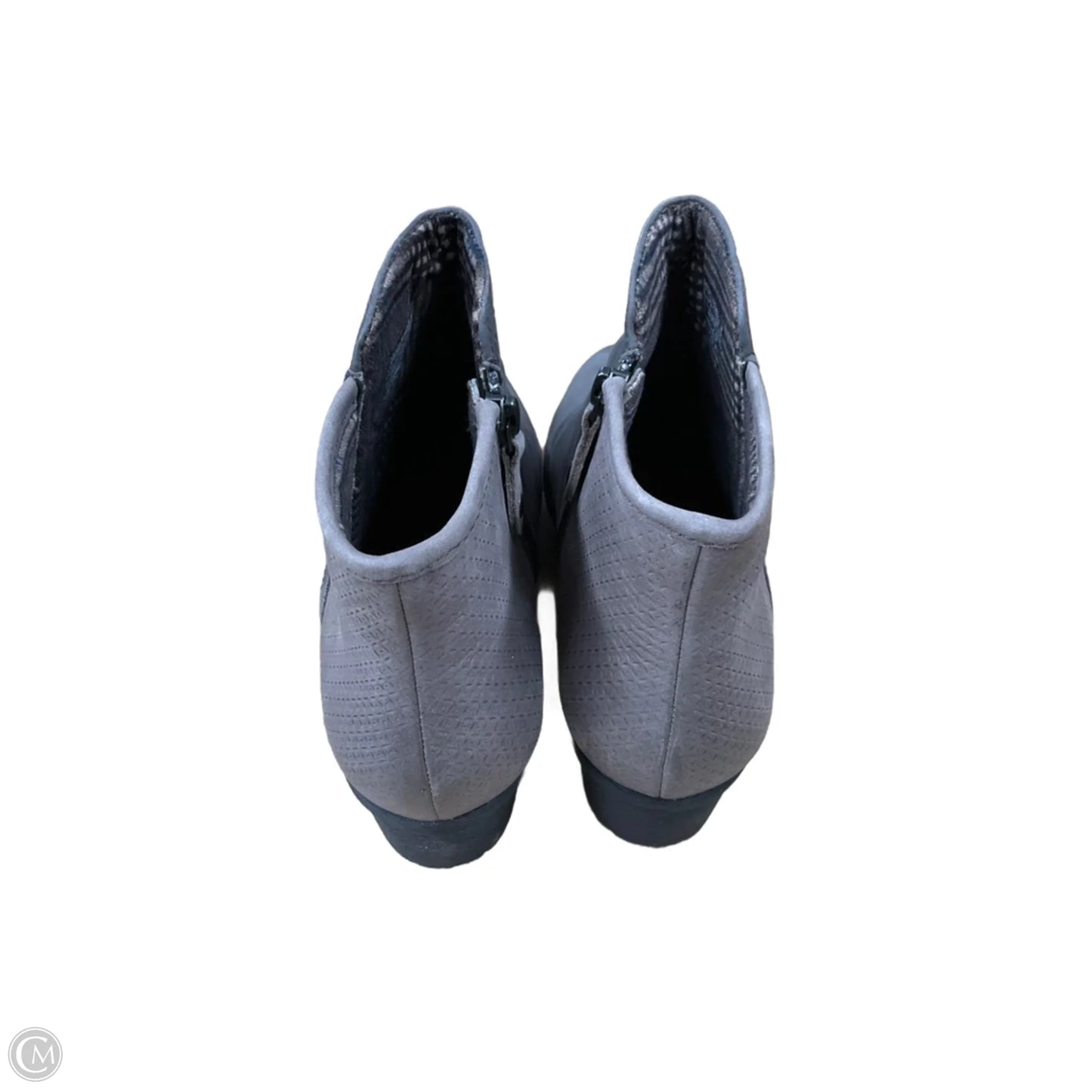 Boots Ankle Heels By Rockport In Grey, Size: 7.5