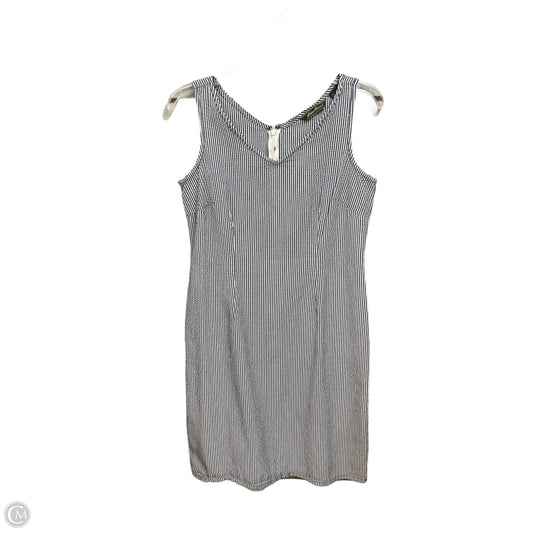 Dress Casual Short By Eddie Bauer In Striped Pattern, Size: M