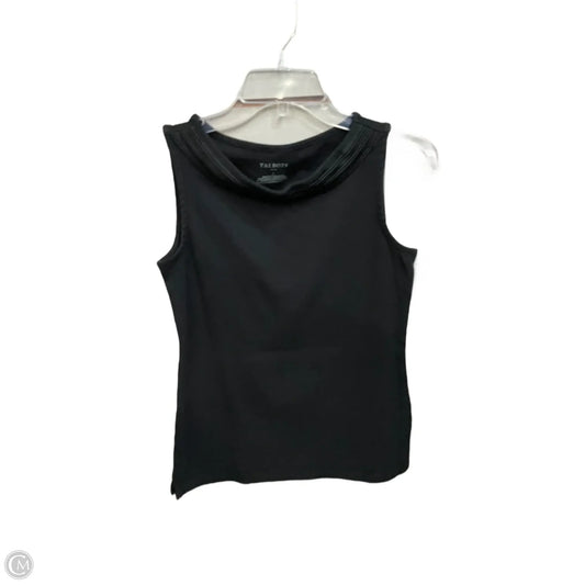 Top Sleeveless Basic By Talbots In Black, Size: S