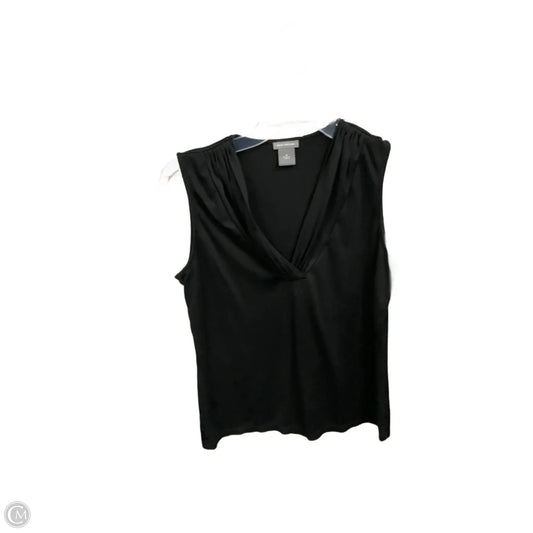 Top Sleeveless Basic By Ann Taylor In Black, Size: M