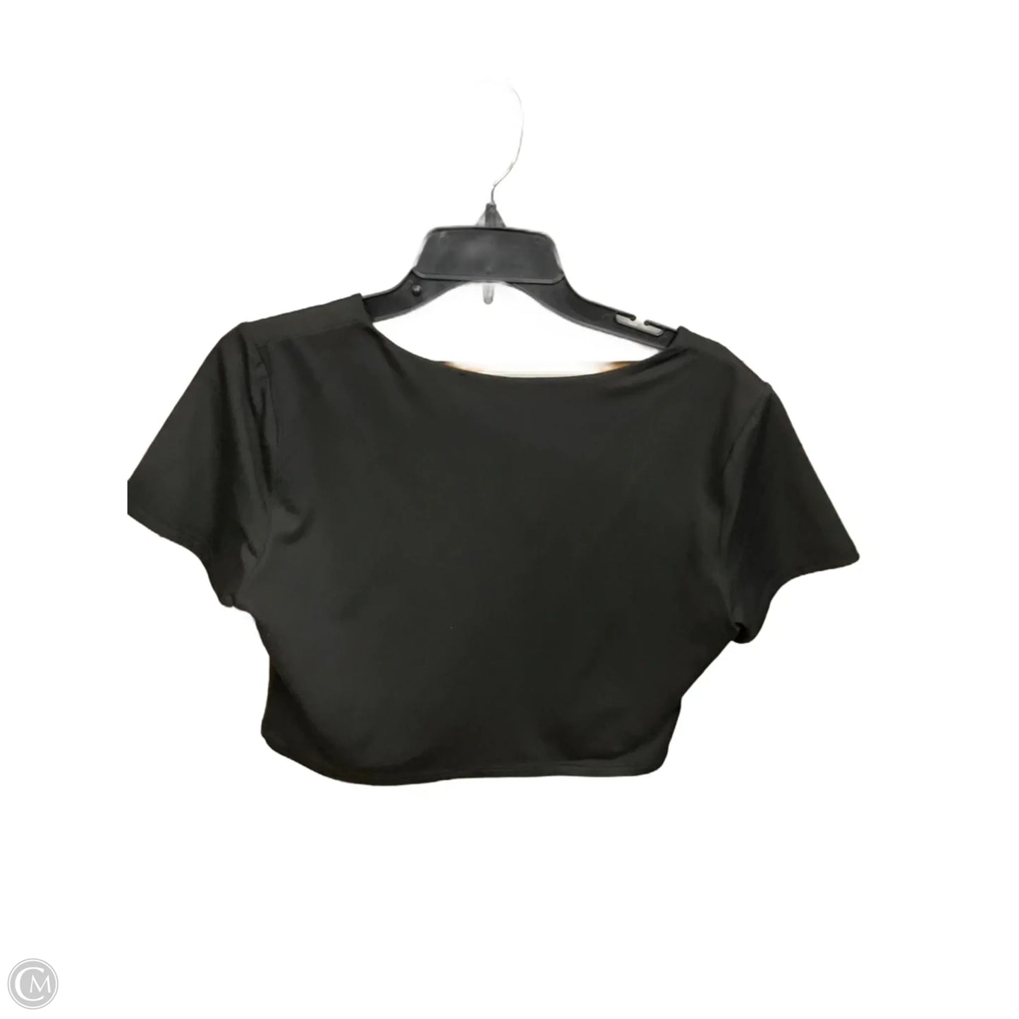Athletic Top Short Sleeve By Cmc In Black, Size: Xxl