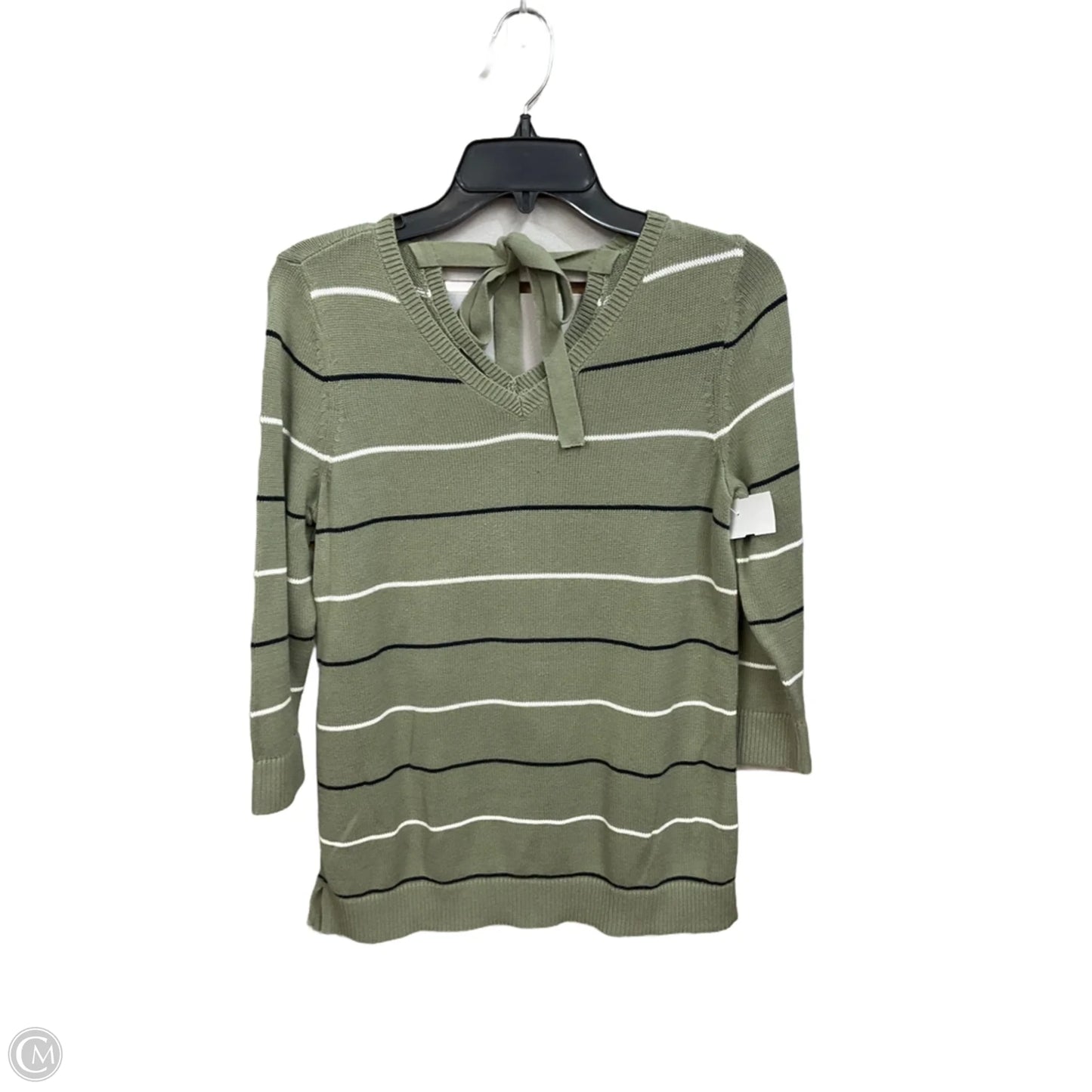 Top Long Sleeve By Talbots In Green, Size: Sp