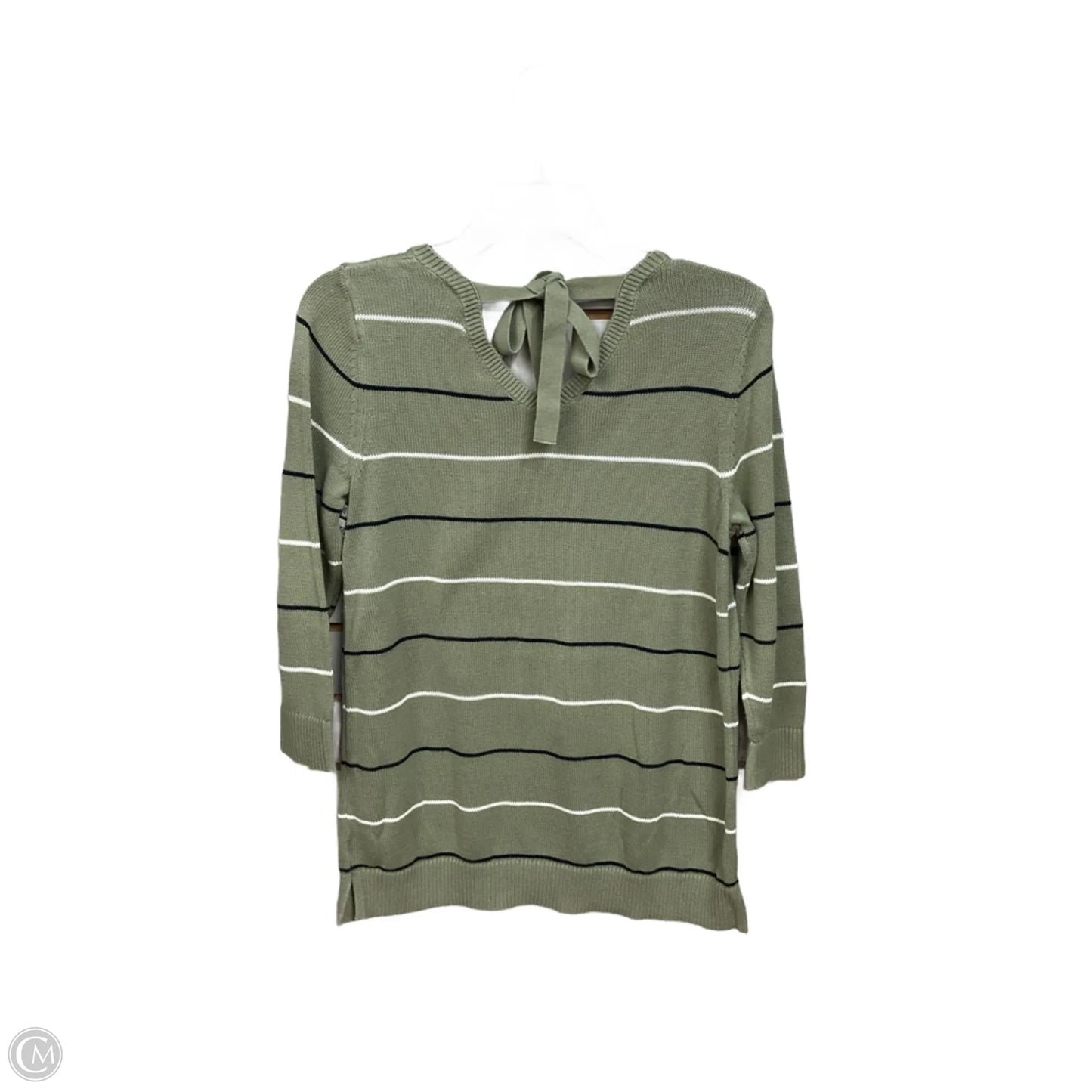 Top Long Sleeve By Talbots In Green, Size: Sp