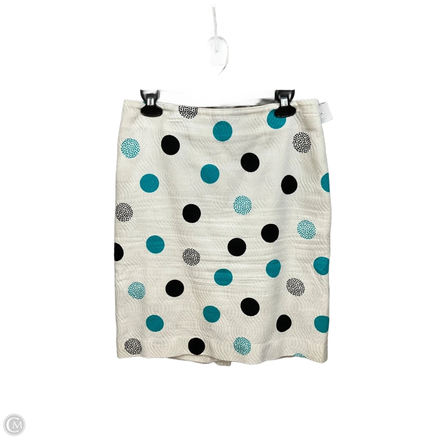 Skirt Midi By Talbots In Polkadot Pattern, Size: 8p