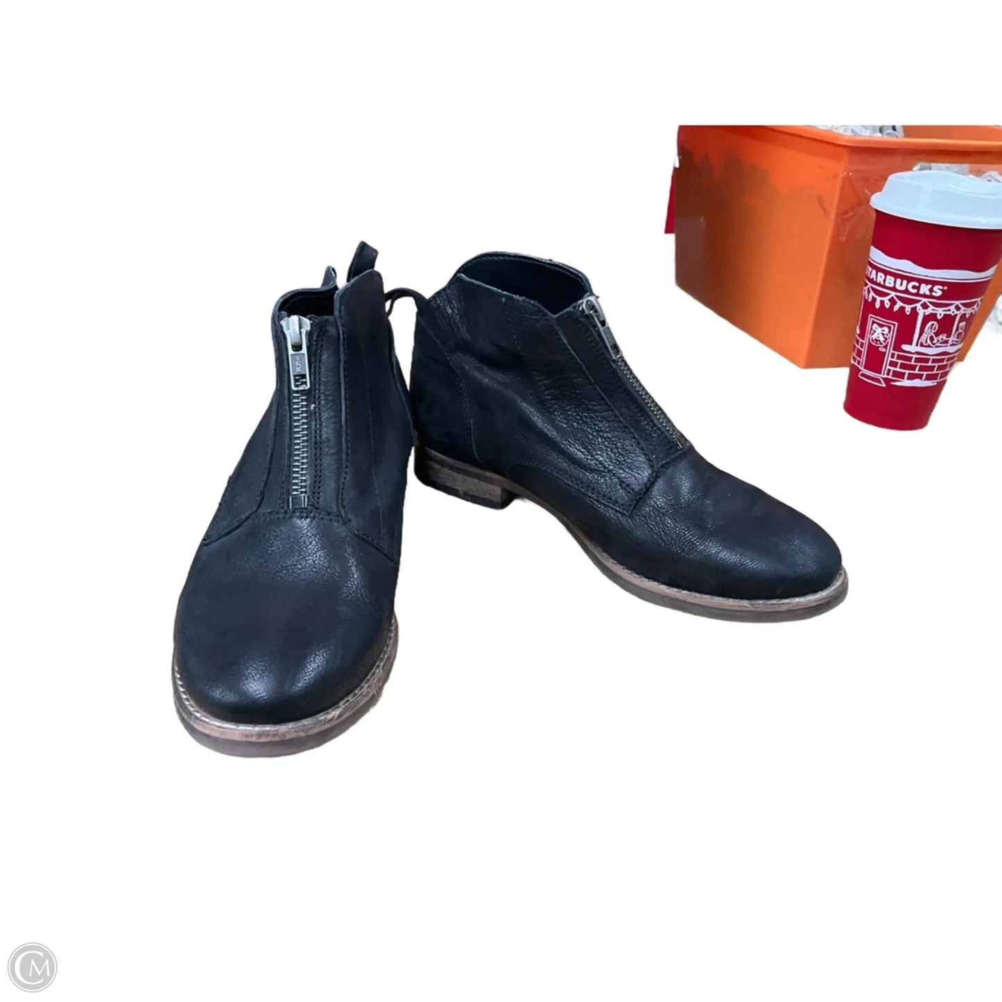 Boots Ankle Flats By Diba In Black, Size: 7