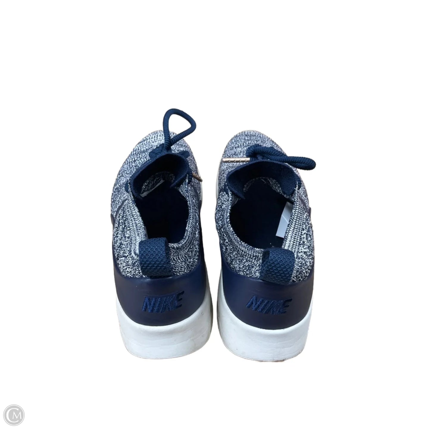 Shoes Athletic By Nike In Blue & White, Size: 7