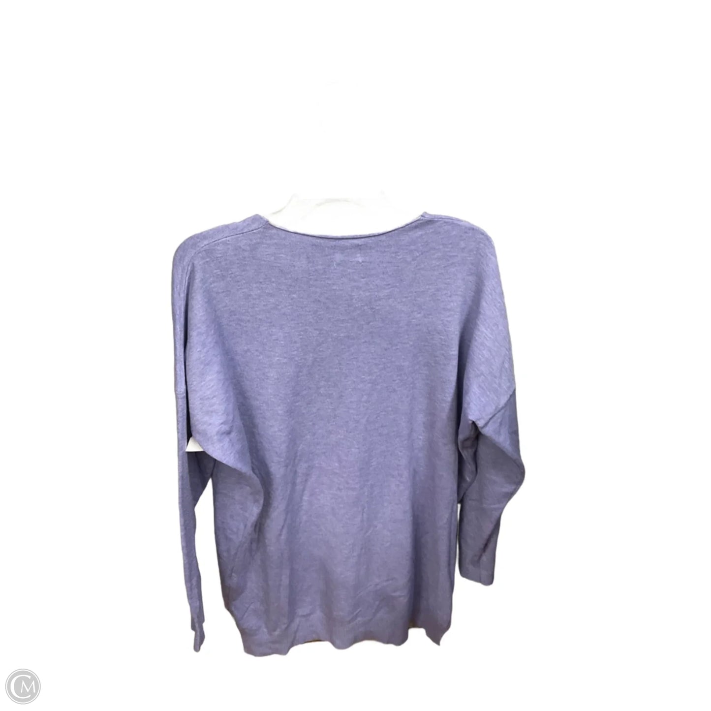 Top Long Sleeve Basic By Debut In Purple, Size: M