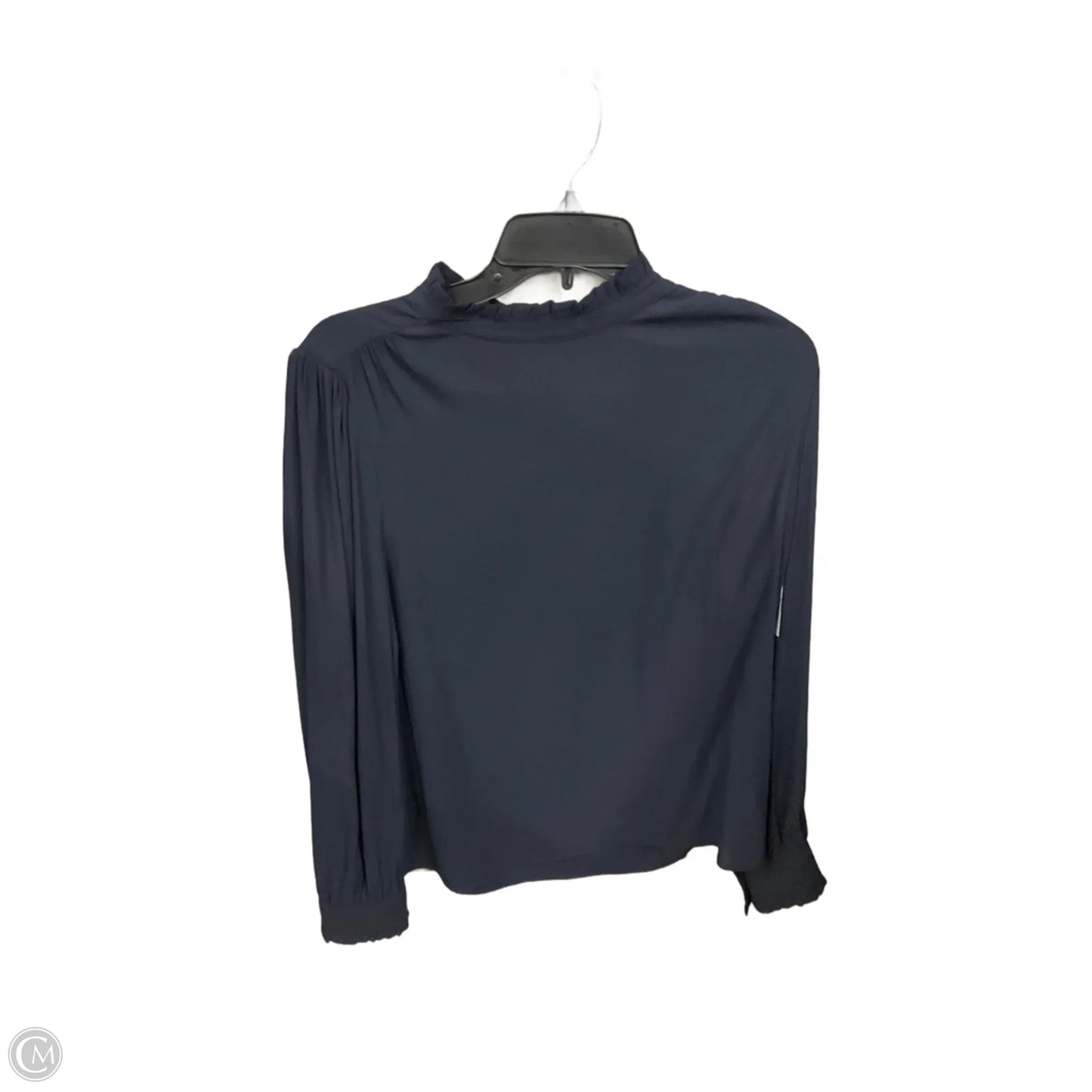 Top Long Sleeve Basic By Treasure And Bond In Navy, Size: M