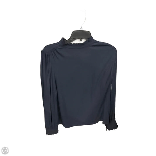 Top Long Sleeve Basic By Treasure And Bond In Navy, Size: M