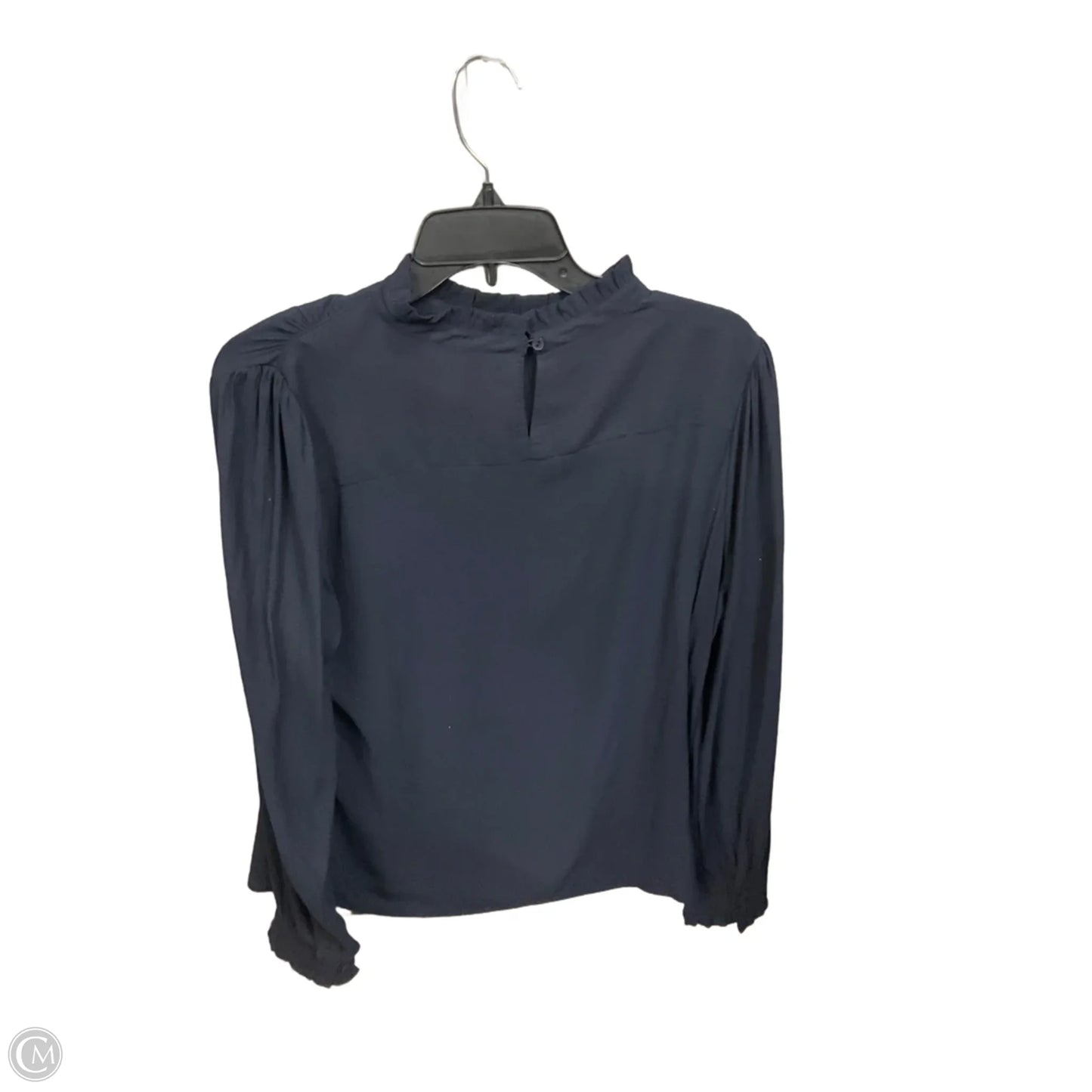 Top Long Sleeve Basic By Treasure And Bond In Navy, Size: M