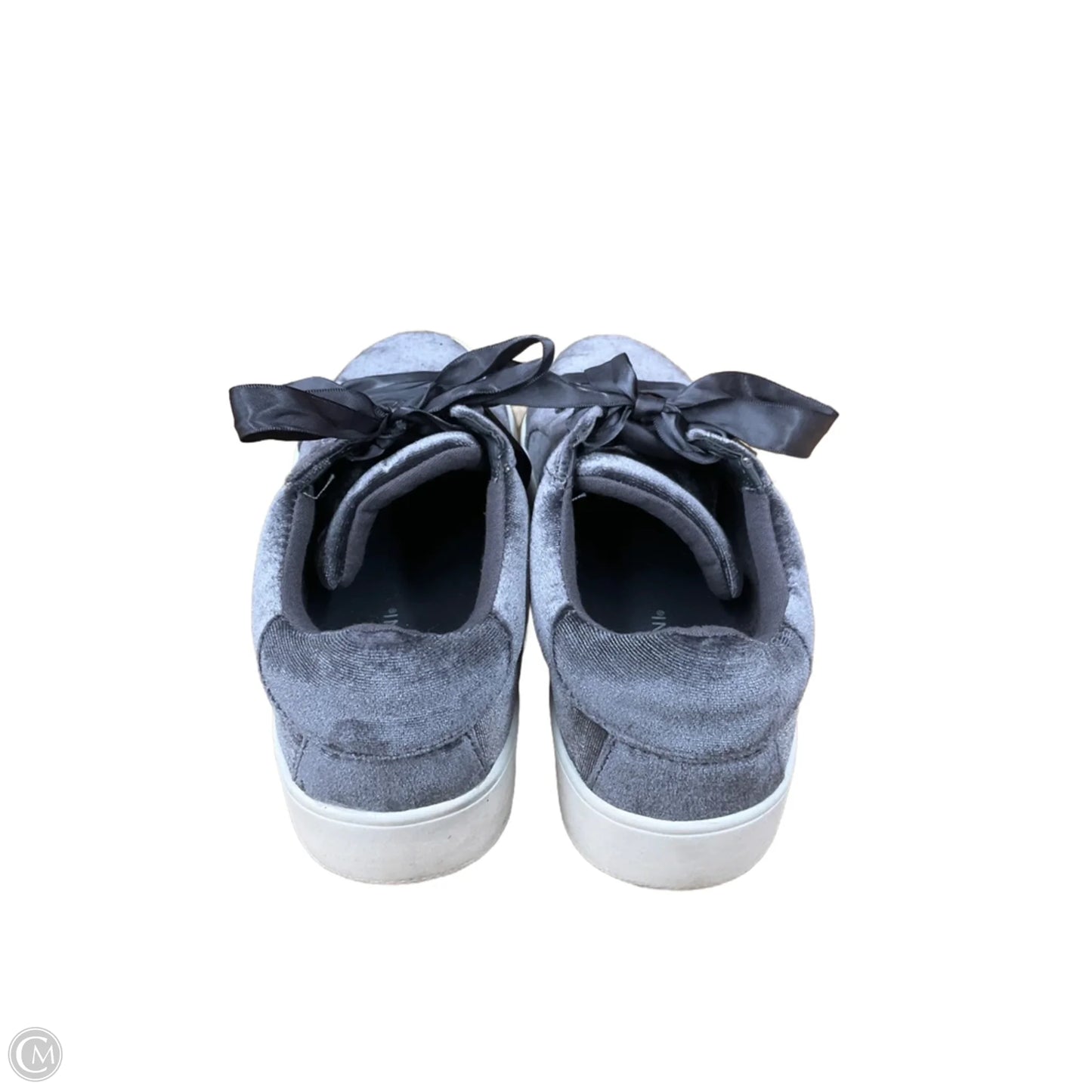 Shoes Flats By Massini In Grey & White, Size: 9