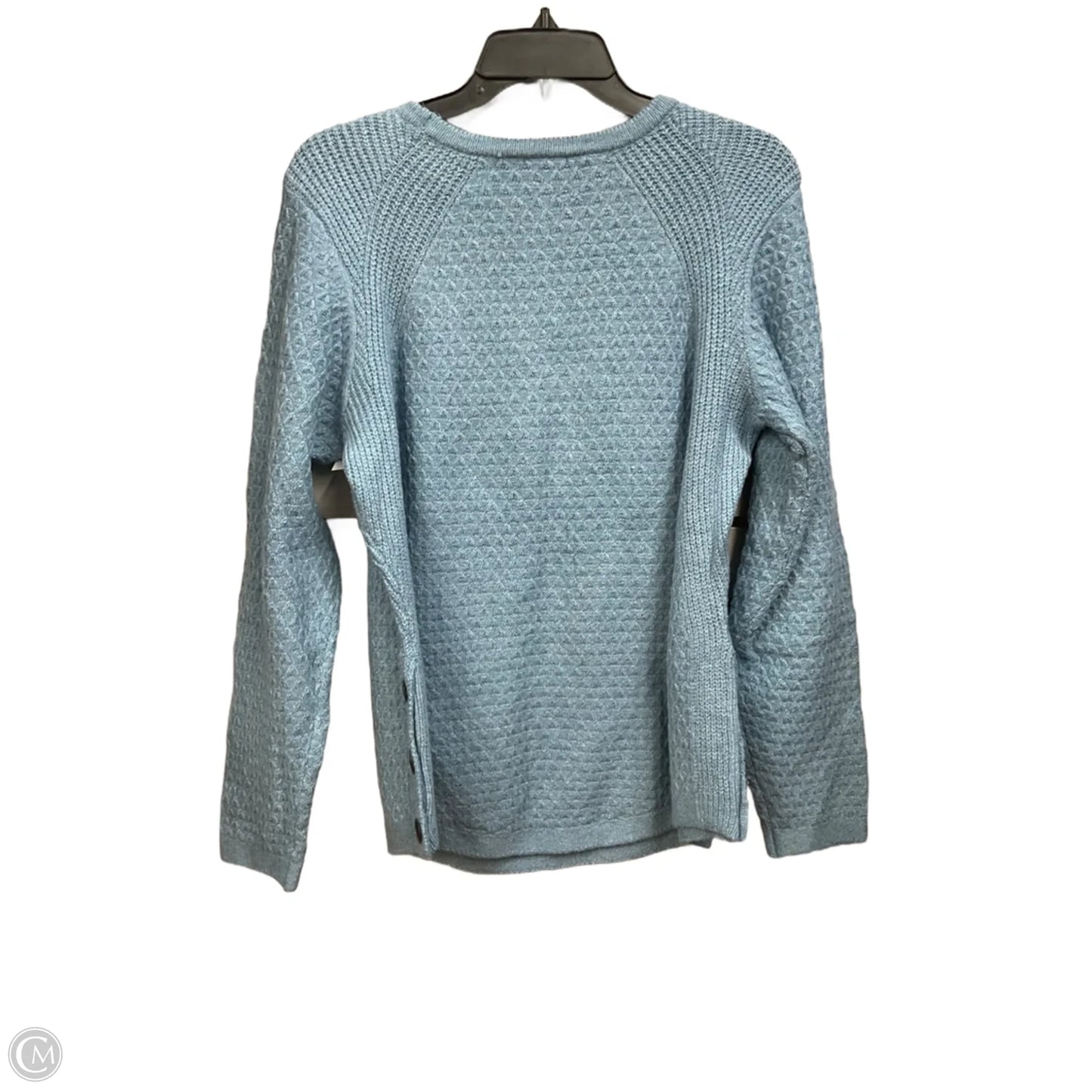 Top Long Sleeve Basic By J. Jill In Blue, Size: M