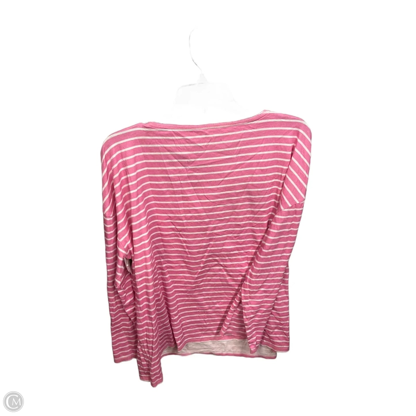 Top Short Sleeve By Lane Bryant In Striped Pattern, Size: 2x