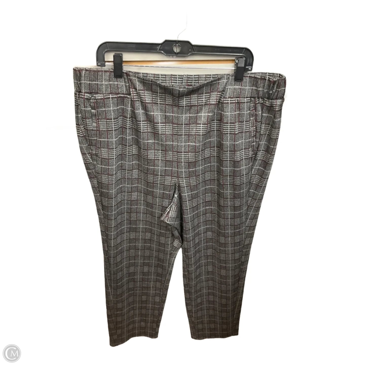 Pants Dress By Lane Bryant In Plaid Pattern, Size: 18
