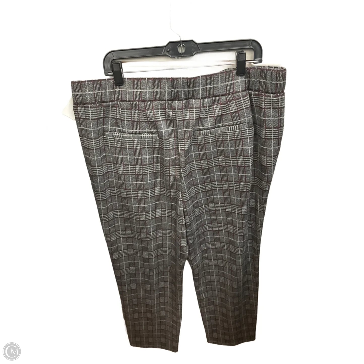 Pants Dress By Lane Bryant In Plaid Pattern, Size: 18