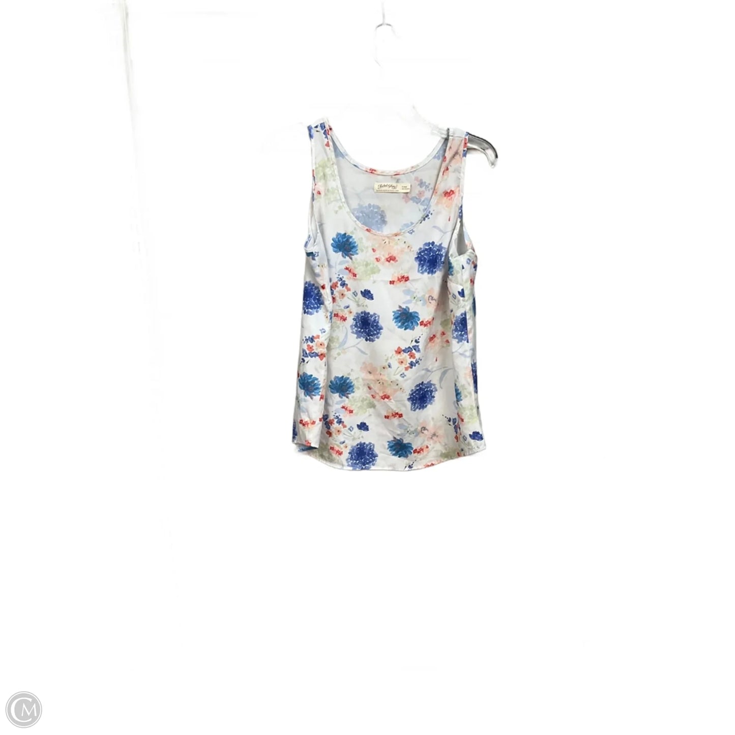 Top Sleeveless By Faded Glory In Floral Print, Size: S