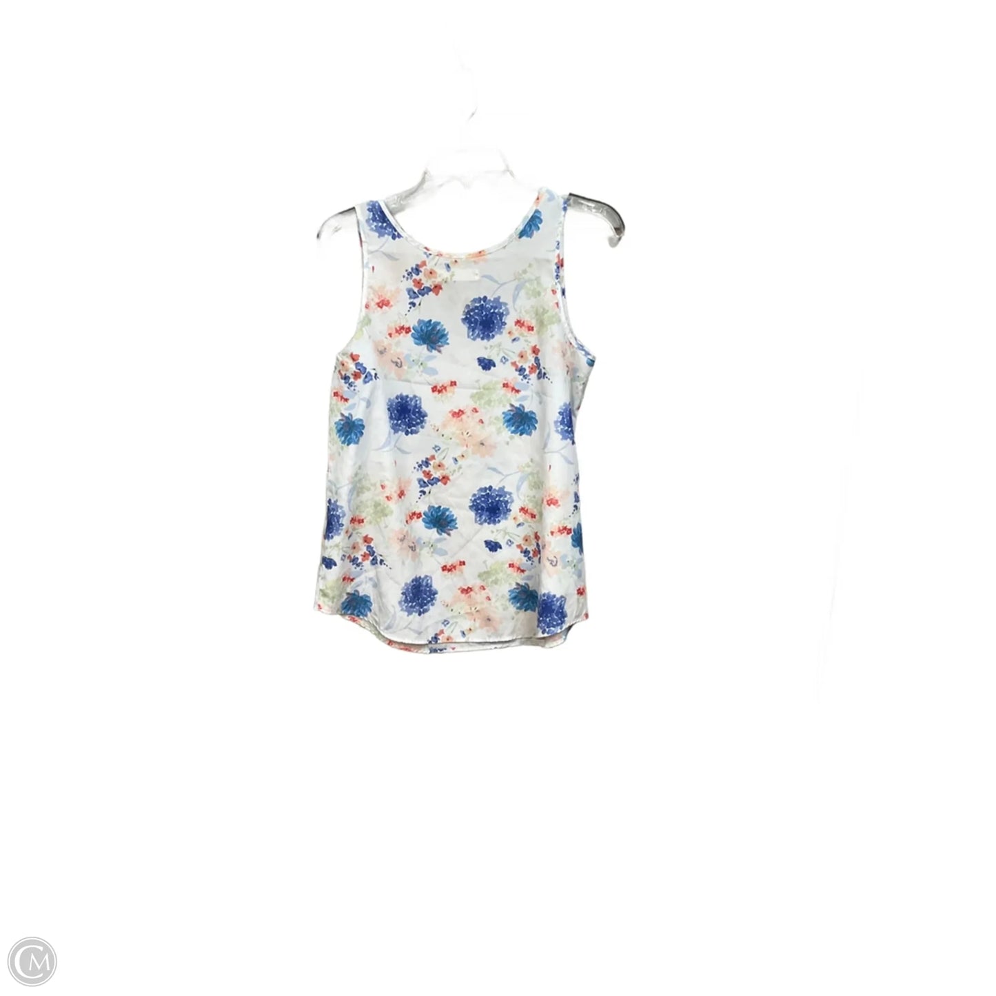 Top Sleeveless By Faded Glory In Floral Print, Size: S