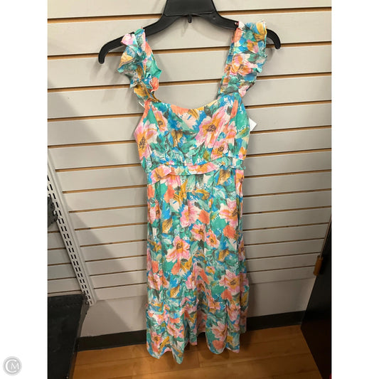 Dress Casual Maxi By By The River In Floral Print, Size: S