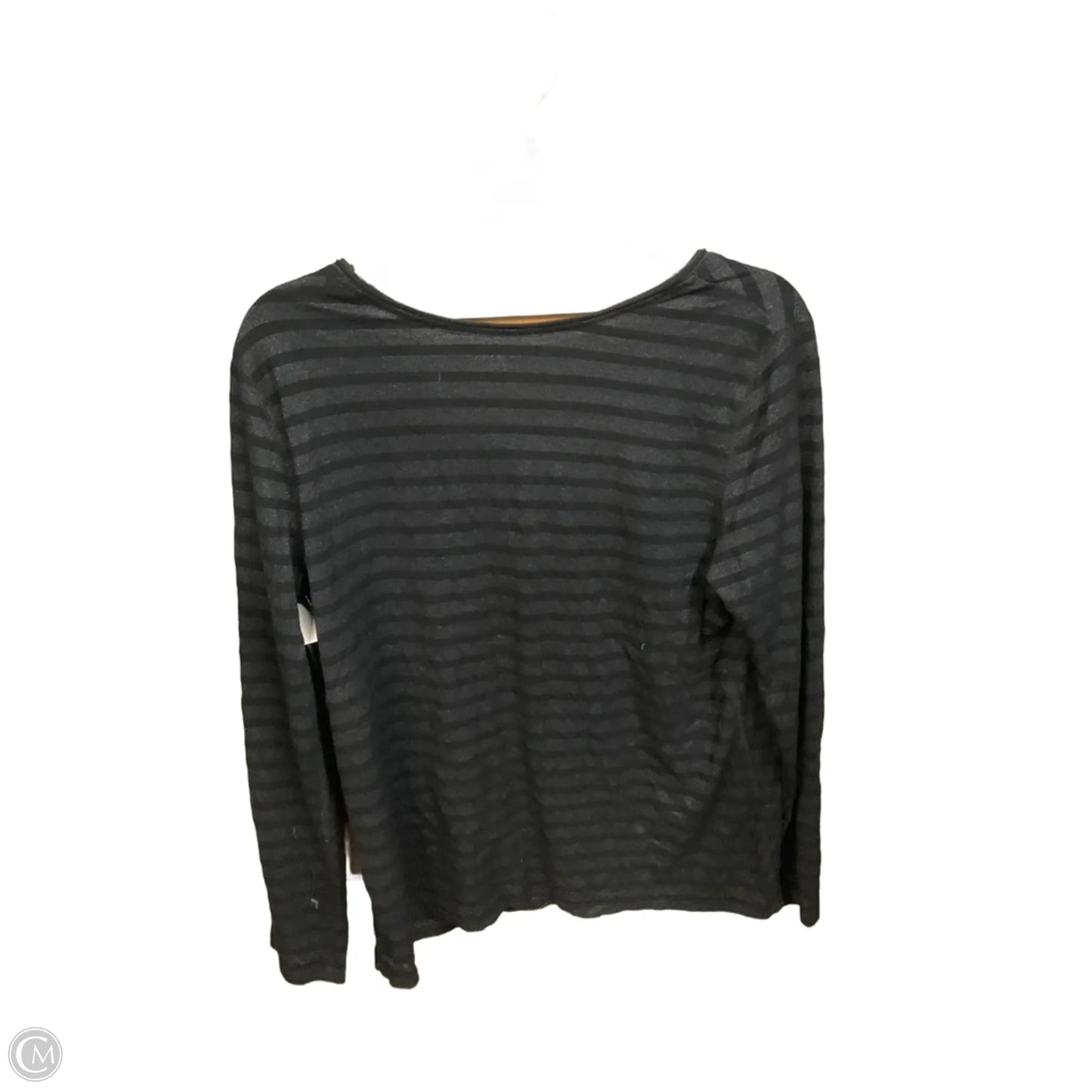 Top Long Sleeve By Lane Bryant In Striped Pattern, Size: 1x