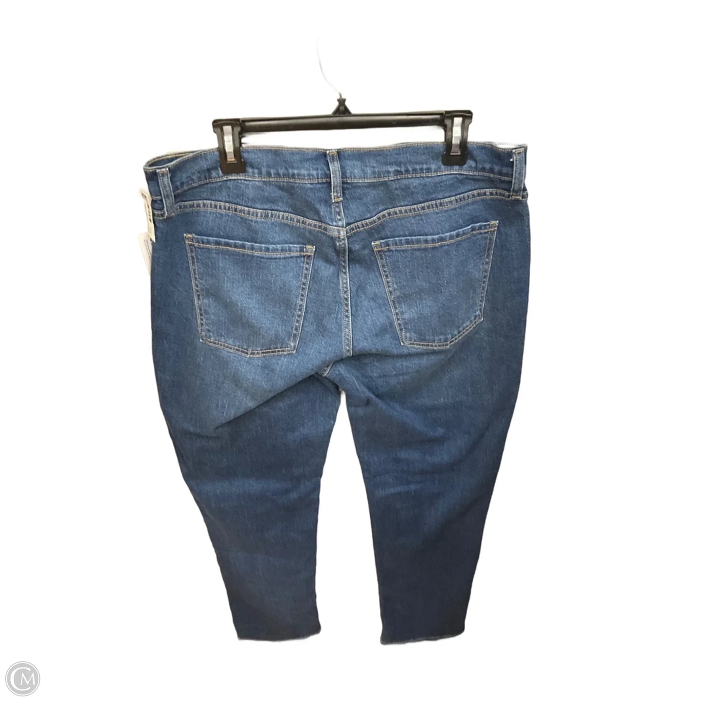 Jeans Boyfriend By Old Navy In Blue Denim, Size: 12l