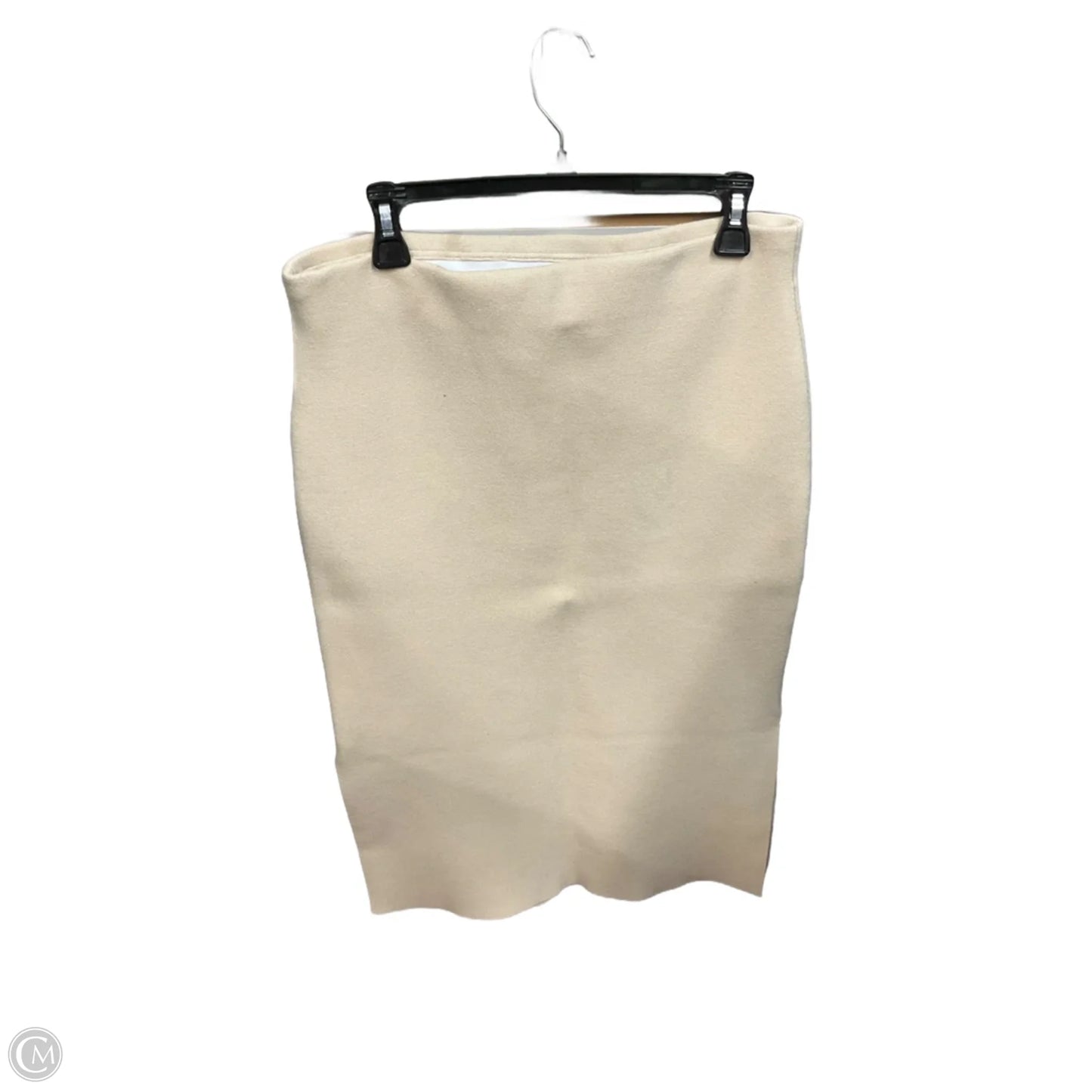 Skirt Midi By Express In Cream, Size: 12