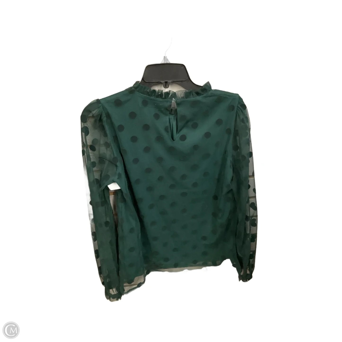 Top Long Sleeve Basic By Boden In Green, Size: M