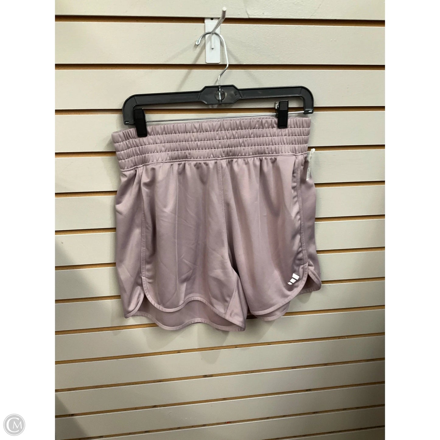 Athletic Shorts By Adidas In Purple, Size: L