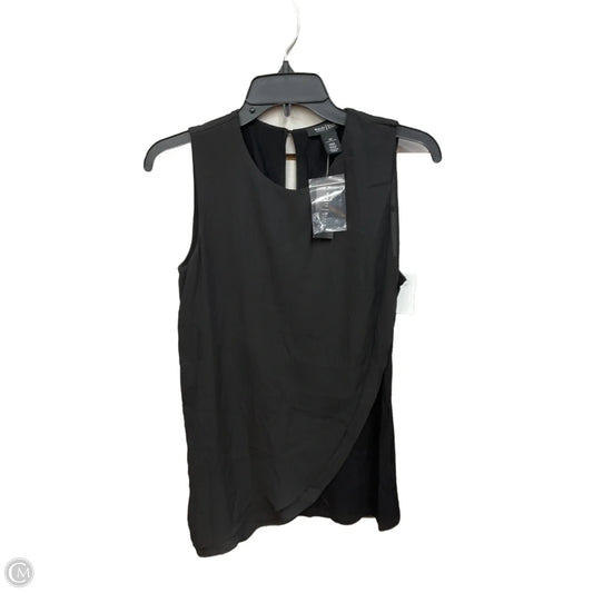 Top Sleeveless Basic By White House Black Market In Black, Size: Xs